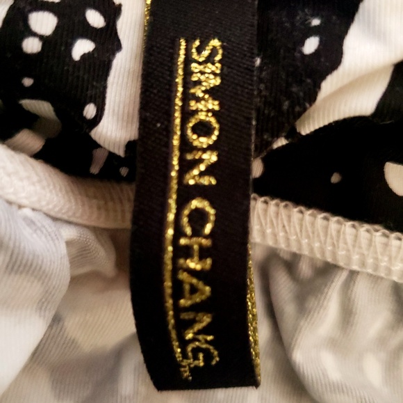 Long Simon Chang Maxi Dress - Picture 7 of 8